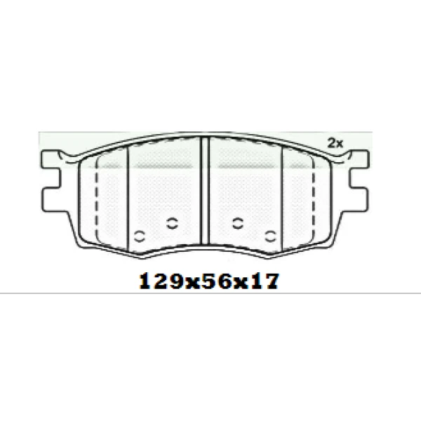 Pastilla De Freno I816 (fullcopp)