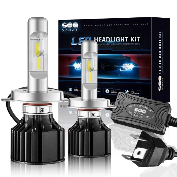 Kit Led Cambus H4 12/24 Volt 360 S/lupa 12000 Lm