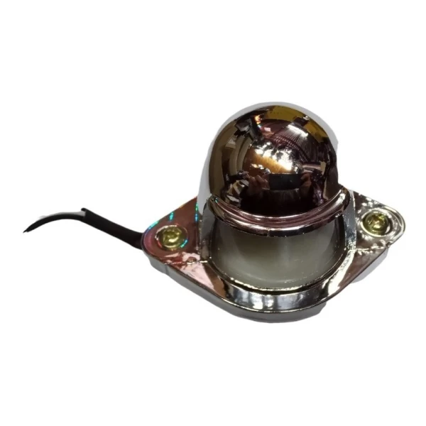 Farol Patente Univ Cromado 6 Led 12/24 Volt Racingtec