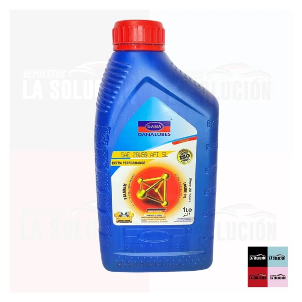 Aceite 2ow50 1lt Semi Sintetico Dana