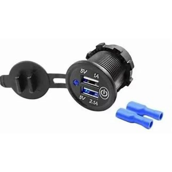 Enchufe Doble Usb 1a Y 2.1a