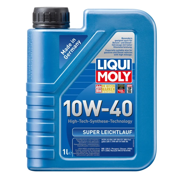 ACEITE 10W40 SUPER LEICHTLAUF - LIQUI MOLY - Aceite De Motor | ClickRepuestos