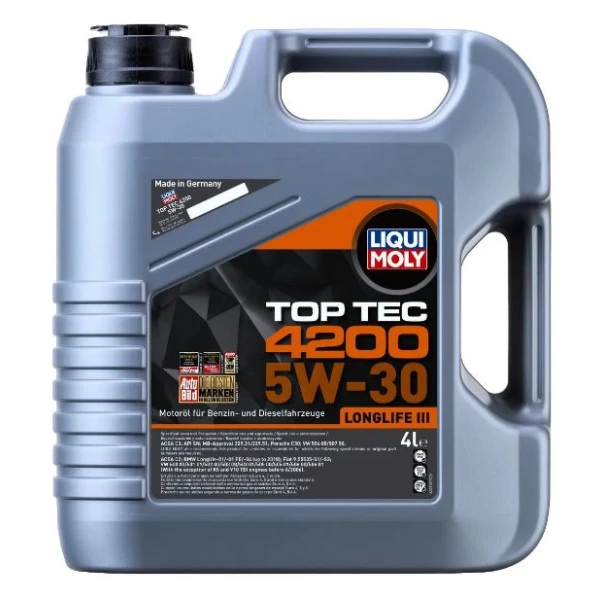 Liqui Moly Top Tec 4200 New Generation Longlife Iii 5w30 Sp 4 Lt