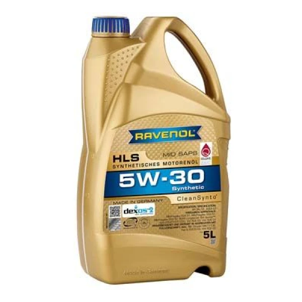 ACEITE DE MOTOR 5W30 HLS 5LT - RAVENOL - Aceite De Motor | ClickRepuestos