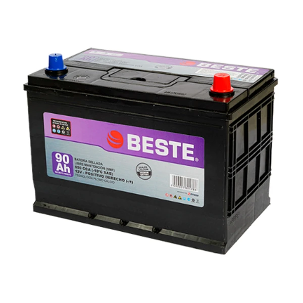 BATERIA MF 95D31R 90 AH 630CCA +IZQ TERMINAL STD BESTE