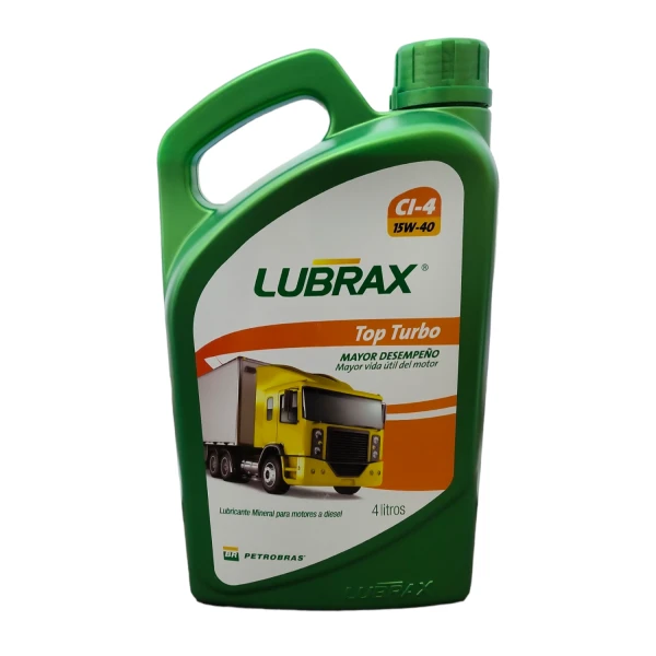 LUBRAX TOP TURBO 15W40 CI-4 4 LT - Aceite De Motor | ClickRepuestos