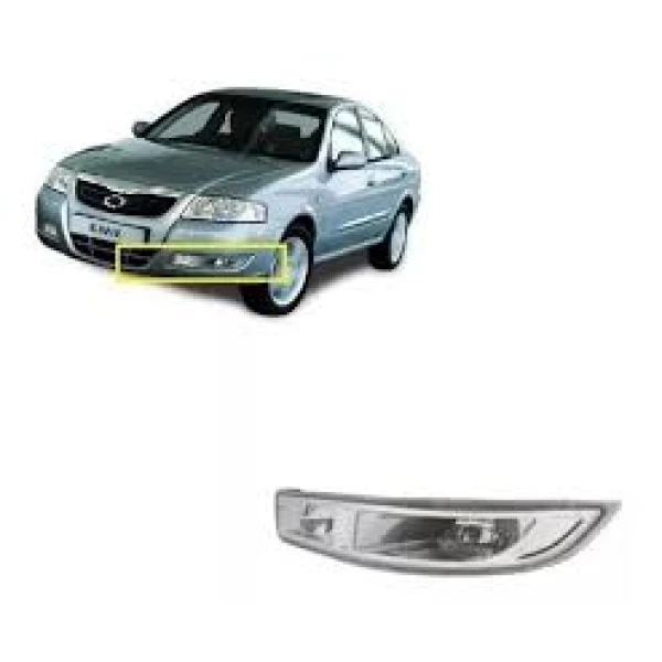 Neblinero Izquierdo Para Renault Clio Ii