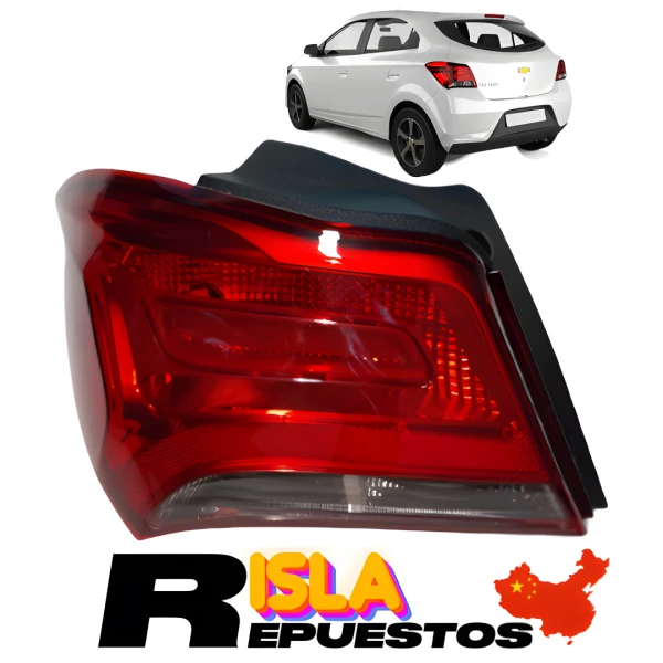 Farol Trasero Izquierdo Para Chevrolet Onix 2017 2020 1.4