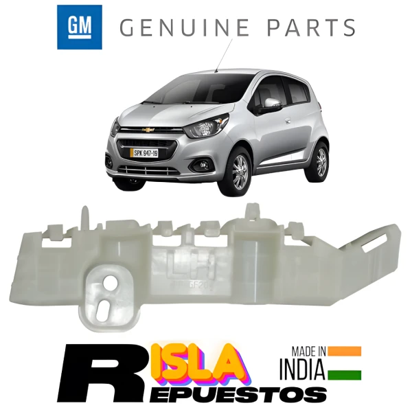 Mensula Guia Parachoque Para Chevrolet Spark Gt 2018 2022 1.2
