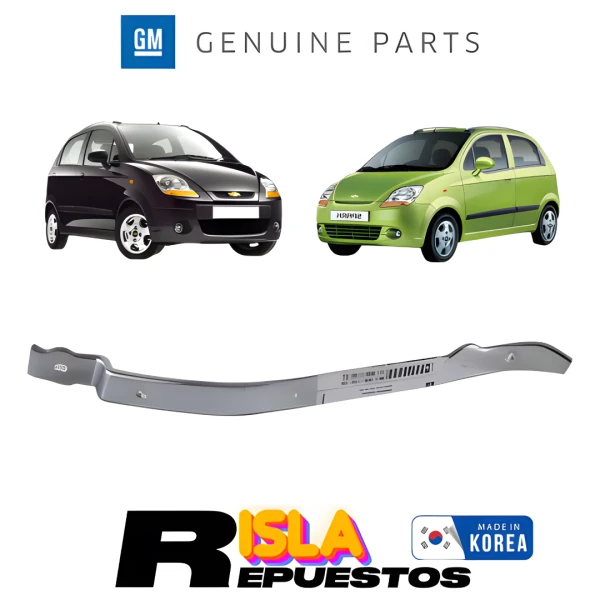 Mensulas guias parachoque delantero derecho para chevrolet spark 2006 foto 2