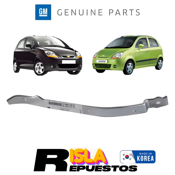 Mensulas guias parachoque delantero derecho para chevrolet spark 2006 foto 2