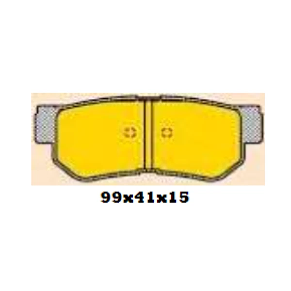 Pastillas De Freno Traseras Ital : 477 - Bbp