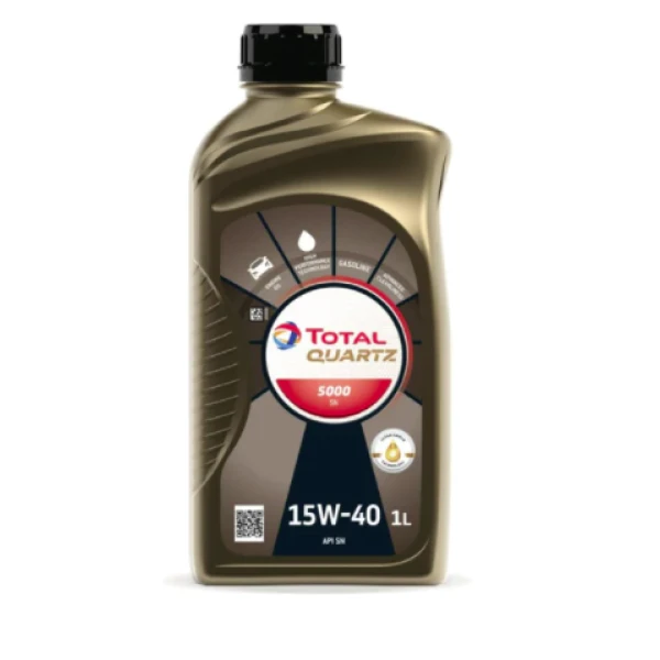 ACEITE MOTOR 15W40 TOTAL QUARTZ