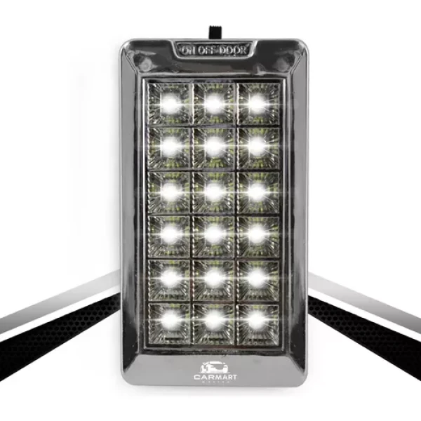 Farol Interior Plafonier 18 Led 12volt 13x7 Cm Racingtec