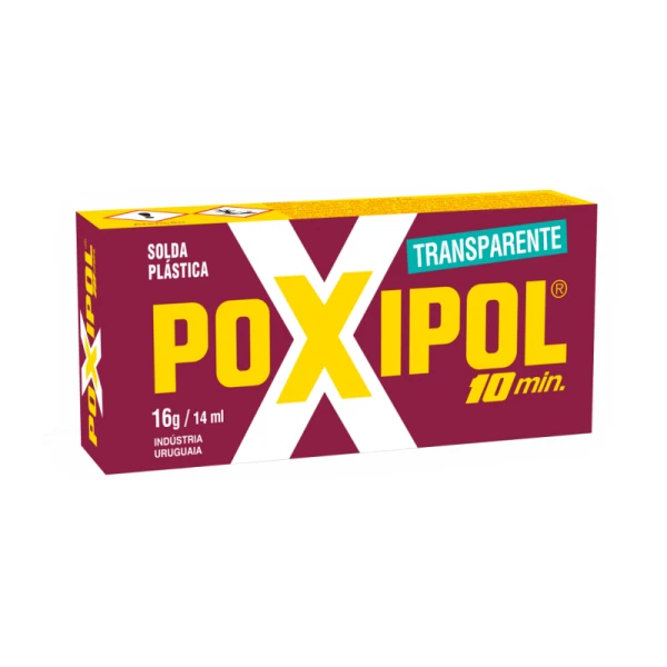 Poxipol Soldadura Plastica Transparente - 14ml
