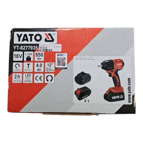 LLAVE DE IMPACTO 1/2 350NMN 18VOLTS YT:8277925YATO - Otras Herramientas | ClickRepuestos