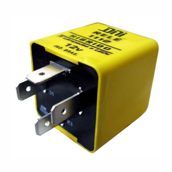 Flasher Luz Intermitente 12 Volt 4 Terminales Ampolletas Led Y Simples Top Relay