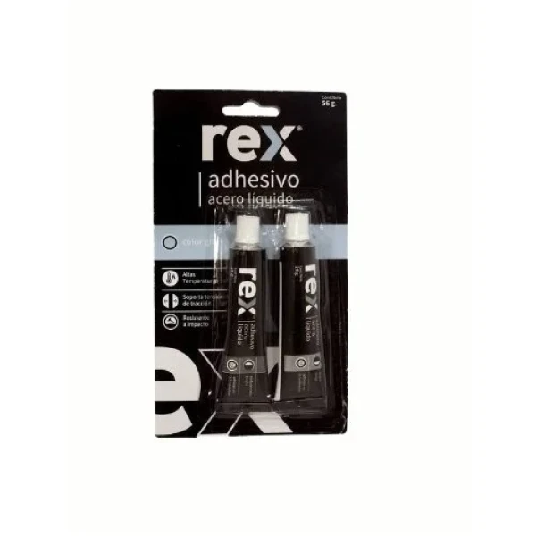 ADHESIVO ACERO LIQUIDO REX 56G