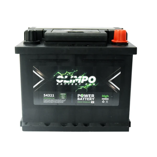 Bateria Olimpo 45ah 420cca Positivo Lado Derecho ( - + )