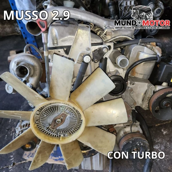 Motor Para Ssangyong Musso 1998 2005 2.9 662 Diesel