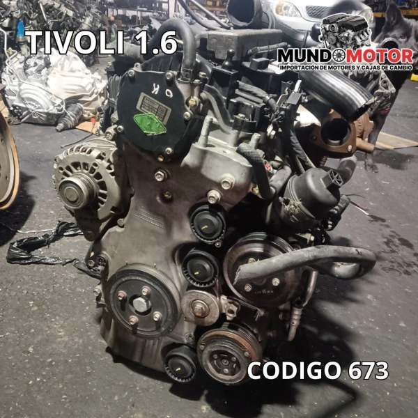 Motor Para Ssangyong Tivoli 2020 2024 4 Cilindros 1.6 673 Diesel