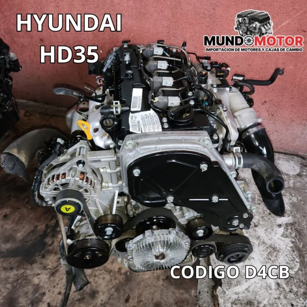 Motor para hyundai hd 35 2016 2022 denso 2.5 16v d4cb diesel