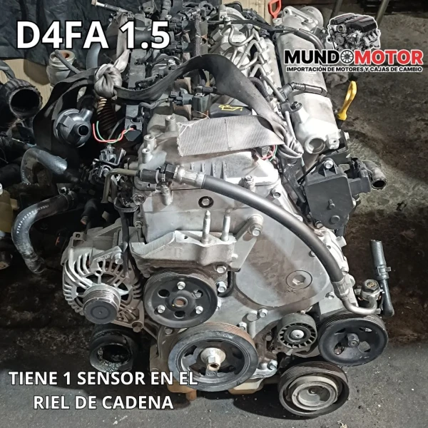 Motor Para Hyundai Accent 2008 2011 1.5 16v D4fa Diesel