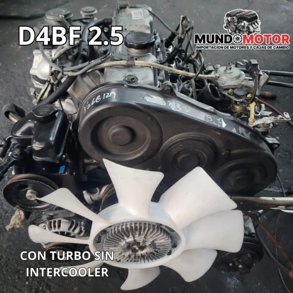 Motor Para Hyundai Porter 2002 2008 2.5 D4bf Diesel