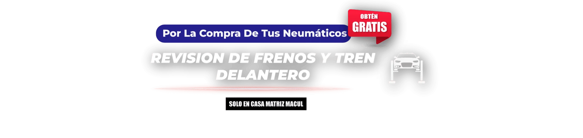 Revision de frenos y tren delantero